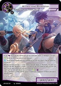 Asuka and Reinhardt - Judgment of the Rogue Planet - Force of Will card