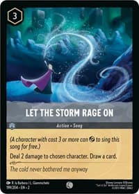 Let the Storm Rage On - Rise of the Floodborn - Disney Lorcana card