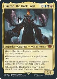 Sauron, the Dark Lord - Pro Tour Promos - Magic: The Gathering card