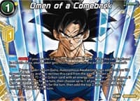 Omen of a Comeback - Perfect Combination - Dragon Ball Super: Masters card