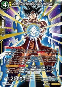 Ultra Instinct Son Goku, Divine Technique - Perfect Combination - Dragon Ball Super: Masters card