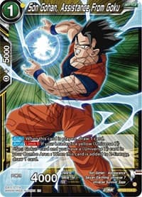 Son Gohan, Assistance From Goku - Perfect Combination - Dragon Ball Super: Masters card