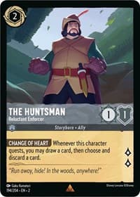 The Huntsman - Reluctant Enforcer - Rise of the Floodborn - Disney Lorcana card