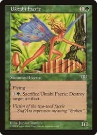 Uktabi Faerie - Mirage - Magic: The Gathering card