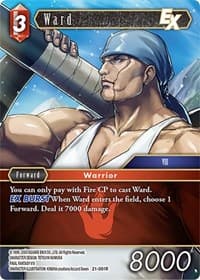 Ward EX - Beyond Destiny - Final Fantasy TCG card