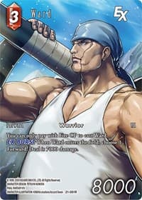 Ward EX (Full Art) - Beyond Destiny - Final Fantasy TCG card