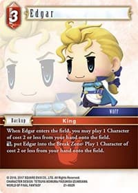 Edgar - Beyond Destiny - Final Fantasy TCG card