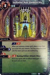 Infinite Ant Undercity (Box Topper) - Battle Spirits Saga Promo Cards - Battle Spirits Saga card