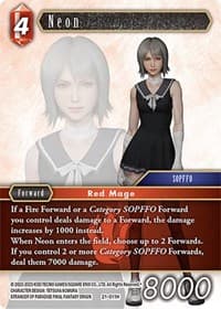 Neon - Beyond Destiny - Final Fantasy TCG card
