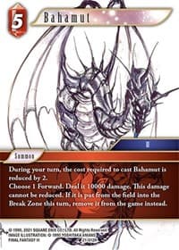 Bahamut - Beyond Destiny - Final Fantasy TCG card