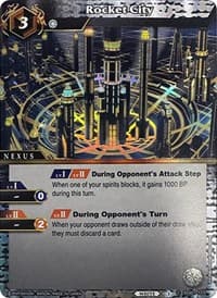 Rocket City (Box Topper) - Battle Spirits Saga Promo Cards - Battle Spirits Saga card