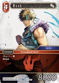 Monk - Beyond Destiny - Final Fantasy TCG card