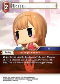 Reynn - Beyond Destiny - Final Fantasy TCG card