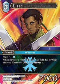 Kiros - Beyond Destiny - Final Fantasy TCG card