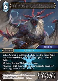 Griever - Beyond Destiny - Final Fantasy TCG card
