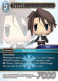 Squall - Beyond Destiny - Final Fantasy TCG card