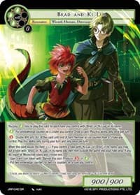 Brad and Ki Lua - Judgment of the Rogue Planet - Force of Will card