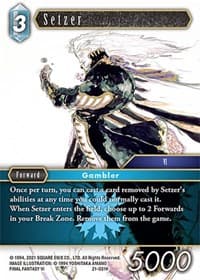 Setzer - Beyond Destiny - Final Fantasy TCG card