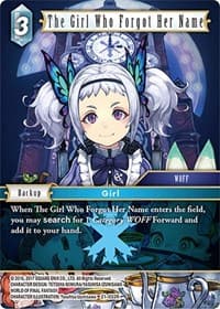 The Girl Who Forgot Her Name - Beyond Destiny - Final Fantasy TCG card