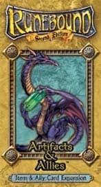 Runebound: Artifacts and Allies Expansion - Fantasy Flight Games - Boardgames card