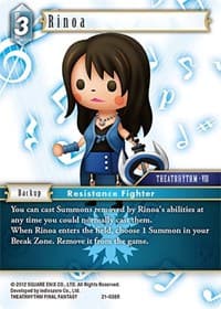Rinoa - Beyond Destiny - Final Fantasy TCG card