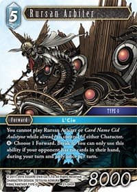 Rursan Arbiter - Beyond Destiny - Final Fantasy TCG card