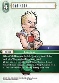 Cid (II) - Beyond Destiny - Final Fantasy TCG card