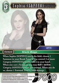 Sophia (SOPFFO) - Beyond Destiny - Final Fantasy TCG card