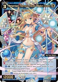 Remember//Memoria, Azure Wisdom Queen - Reunion Diva - WIXOSS card