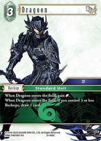 Dragoon - Beyond Destiny - Final Fantasy TCG card