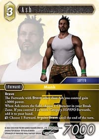Ash - Beyond Destiny - Final Fantasy TCG card