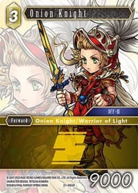 Onion Knight - 065R - Beyond Destiny - Final Fantasy TCG card