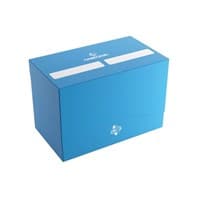GameGenic Double Deck Holder XL - Blue (Holds 200+) - GameGenic Deck Boxes - Deck Boxes card