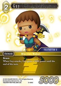 Guy - Beyond Destiny - Final Fantasy TCG card