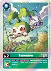 Tanemon (Blast Ace Box Promotion Pack) - Blast Ace - Digimon Card Game card