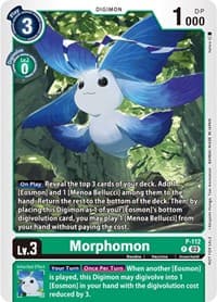Morphomon - P-112 (3rd Anniversary Survey Pack) - Digimon Promotion Cards - Digimon Card Game card