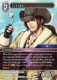 Irvine - Beyond Destiny - Final Fantasy TCG card