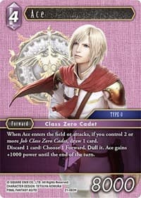 Ace - Beyond Destiny - Final Fantasy TCG card