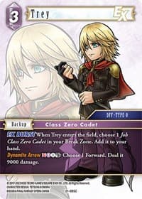 Trey EX - Beyond Destiny - Final Fantasy TCG card