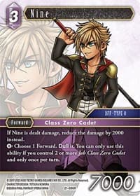 Nine - Beyond Destiny - Final Fantasy TCG card