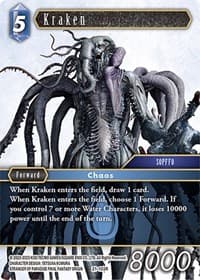 Kraken - Beyond Destiny - Final Fantasy TCG card