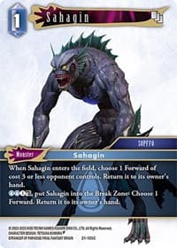 Sahagin - Beyond Destiny - Final Fantasy TCG card