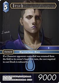 Desch - Beyond Destiny - Final Fantasy TCG card