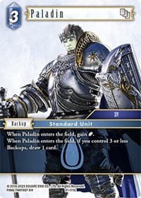 Paladin - Beyond Destiny - Final Fantasy TCG card