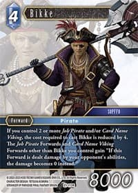 Bikke - Beyond Destiny - Final Fantasy TCG card