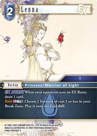Lenna EX - Beyond Destiny - Final Fantasy TCG card