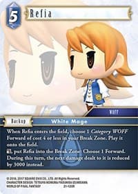 Refia - Beyond Destiny - Final Fantasy TCG card