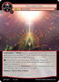 Solaria's Fire - Judgment of the Rogue Planet - Force of Will card