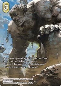 Titan (Full Art) - Beyond Destiny - Final Fantasy TCG card