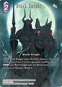 Black Knight (Full Art) - Beyond Destiny - Final Fantasy TCG card